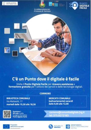 PUNTO DIGITALE FACILE A CORMÓNS 