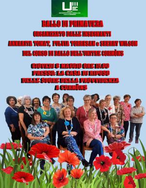 BALLO DI PRIMAVERA per gli ospiti della Casa di Riposo delle Suore della Provvidenza di Cormòns