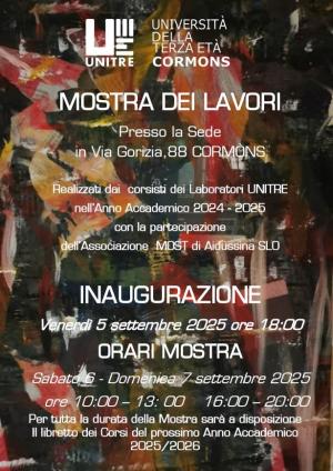 MOSTRA DEI LAVORI 2025